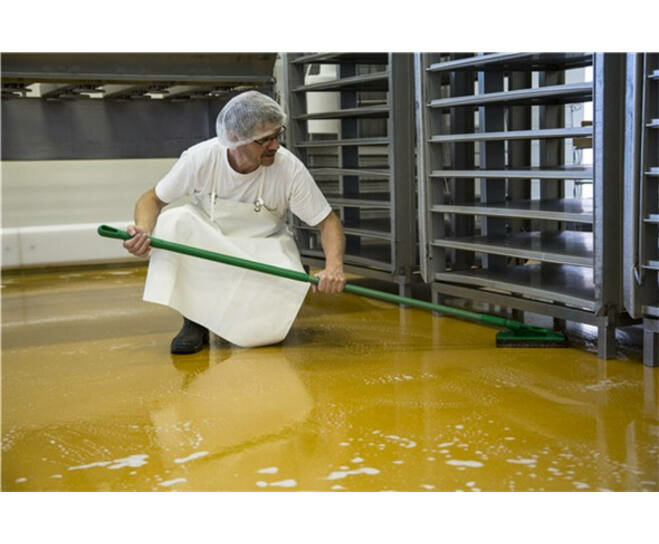 Vikan Hygi&euml;ne Padhouder Steelmodel 230mm Groen 