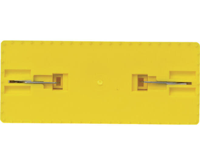 Vikan Hygi&euml;ne Padhouder Handmodel 230mm Geel