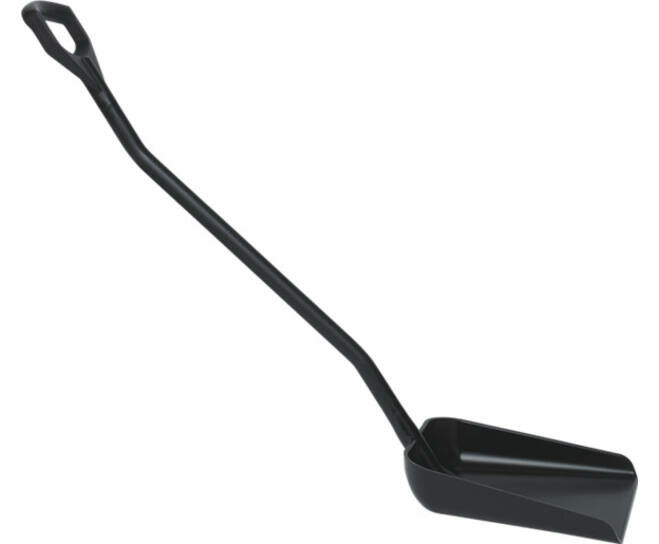Vikan Ergonomische Schop Lange Steel 1310mm Zwart