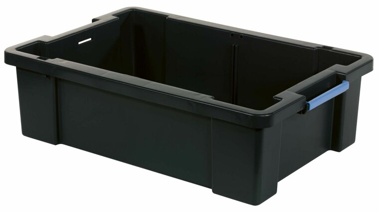  Numatic Ondiepe opbergbox zwart t.b.v EM-SM-PM werkwagens