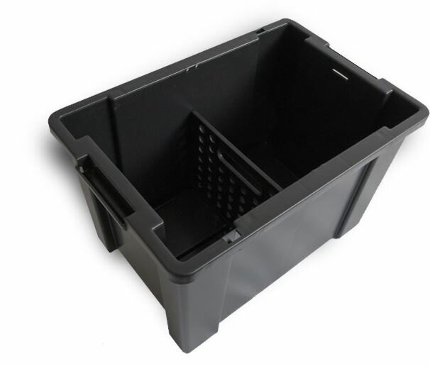 Numatic Diepe Opbergbox zwart t.b.v EM-SM-PM werkwagens