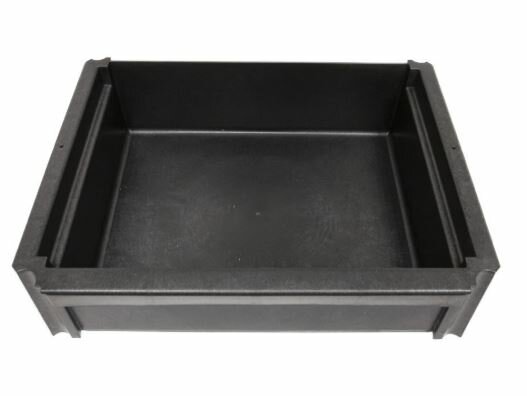 Numatic Tray zonder vakverdeling zwart t.b.v. SM1705 werkwagens