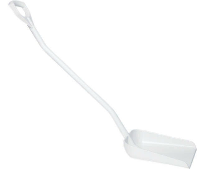 Vikan Ergonomische Schop Lange Steel 1310mm Wit