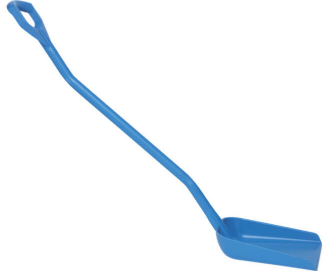 Vikan Ergonomische Schop Lange Steel 1280mm Blauw