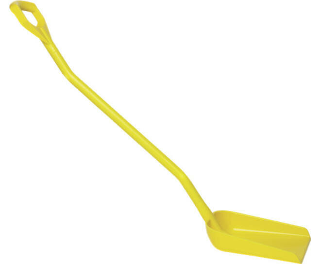 Vikan Ergonomische Schop Lange Steel 1280mm Geel
