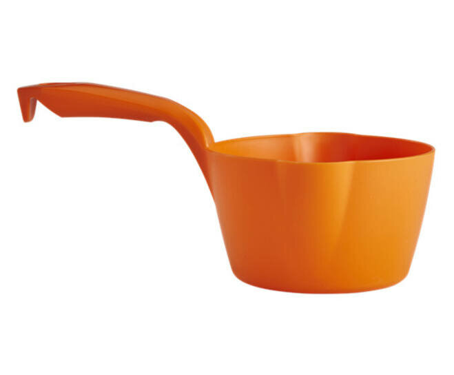 Vikan Hygi&euml;ne Schepbak Rond Met Schenktuit 1L Oranje