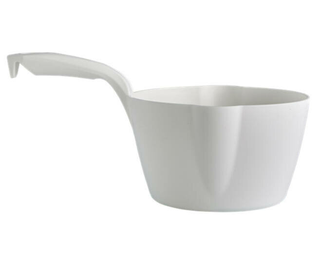 Vikan Hygi&euml;ne Schepbak Rond Met Schenktuit 2L Wit