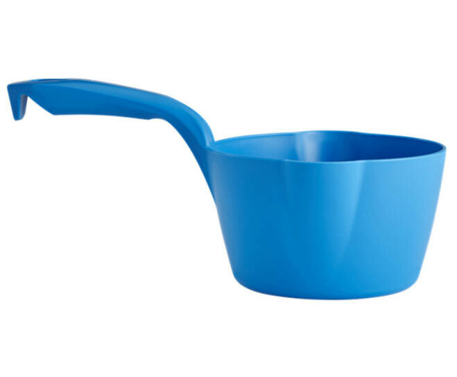 Vikan Hygi&euml;ne Schepbak Rond Met Schenktuit 1L Blauw