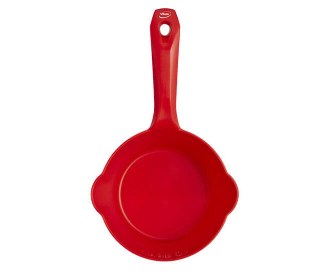 Vikan Hygi&euml;ne Schepbak Rond Met Schenktuit 1L Rood