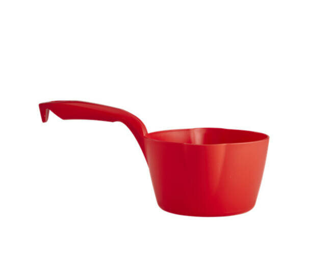 Vikan Hygi&euml;ne Schepbak Rond Met Schenktuit 1L Rood