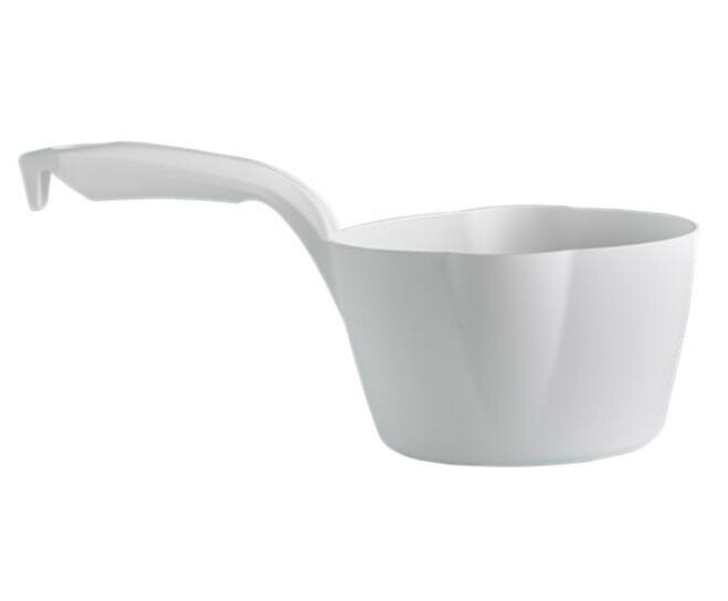 Vikan Hygi&euml;ne Schepbak Rond Met Schenktuit 1L Wit