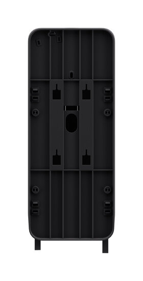 Satino Hyginity System toiletpapierdispenser voor dubbele rollen Zwart JT3