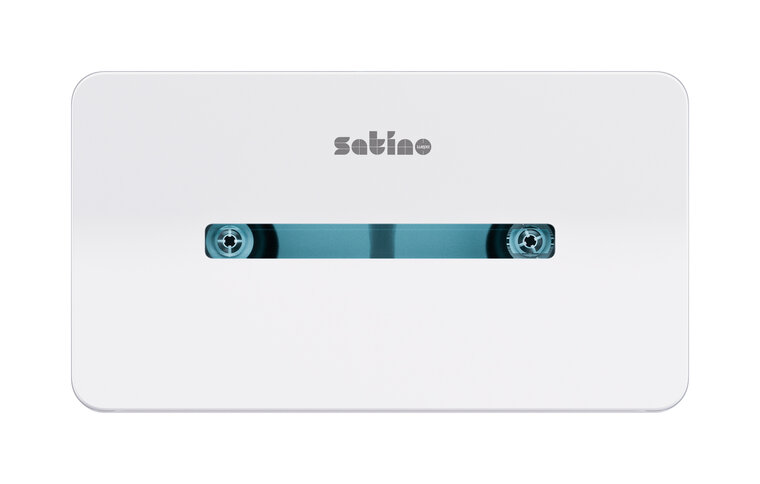 Satino Hyginity Jumbo 2-rol toiletroldispenser centerfeed Wit CF2