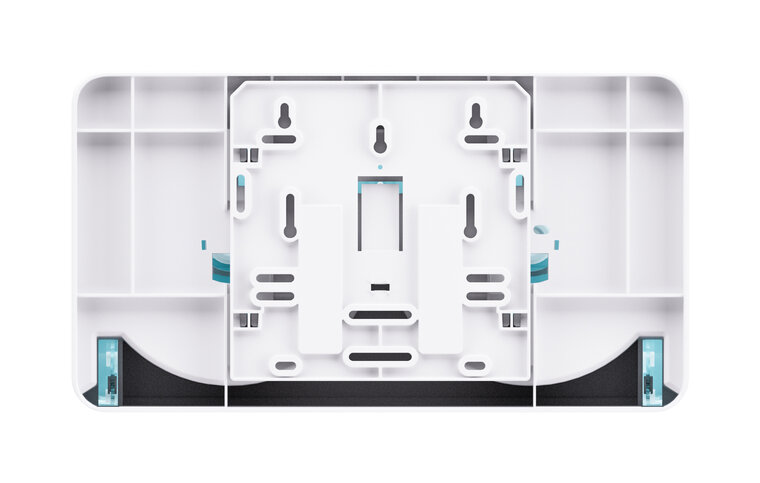 Satino Hyginity Jumbo 2-rol toiletroldispenser centerfeed Wit CF2