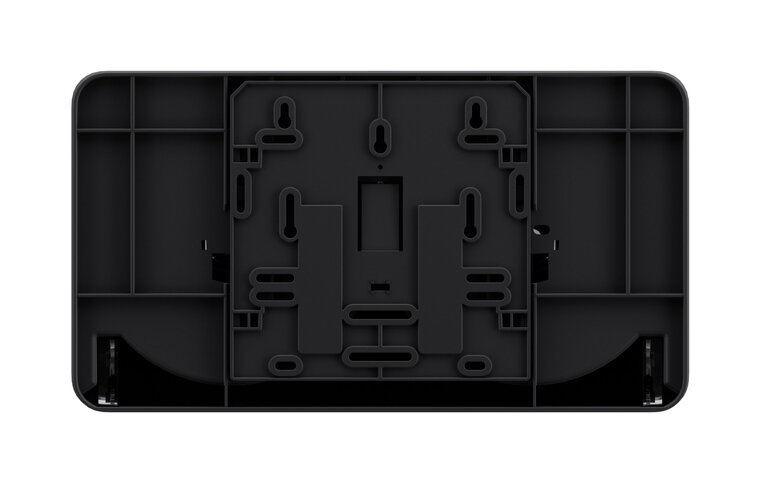 Satino Hyginity Jumbo 2-rol toiletroldispenser centerfeed Zwart CF2