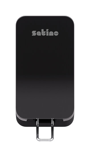 Satino Hyginity Clean&amp;Care dispenser handmatig 500ml Zwart SF2