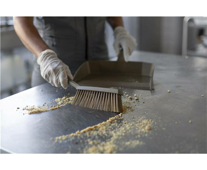 Vikan Hygi&euml;ne Stofblik Kunststof 295mm Bruin