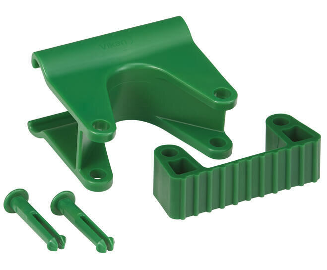 Vikan Hygi&euml;ne Klem voor Hi-Flex Wandhouder 82mm Groen