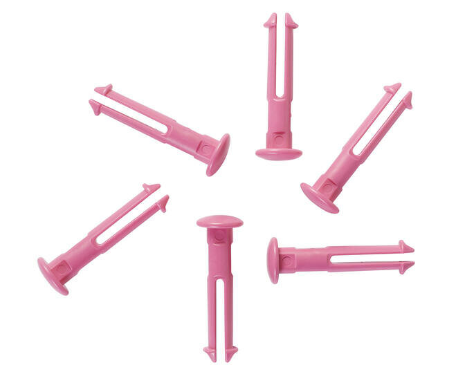 Vikan 6 x Pin Reserveonderdeel  Voor De 1011 en 1013 Roze