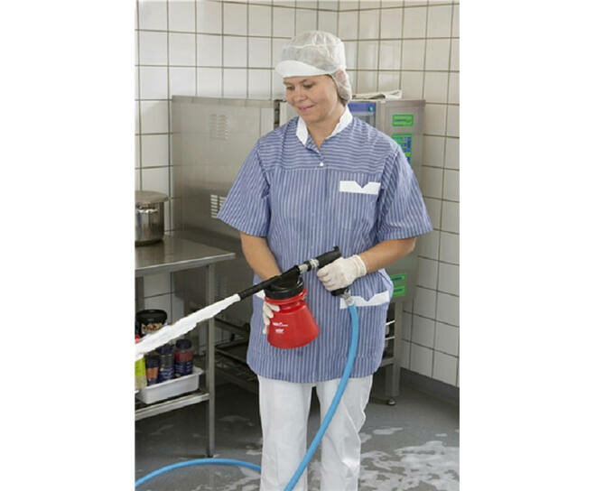 Vikan Warmwater Slang 20000mm Blauw