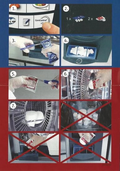 Rational reinigingstabs t.b.v. modellen SCC en CM-P -100 stuks