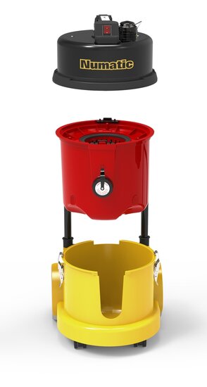 Numatic Stofzuiger HZC390S-2 met kit AA16 