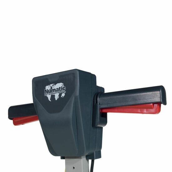 Numatic Eenschijfsmachine HFM1515G graphite voor schuren (incl. stofopvangring)