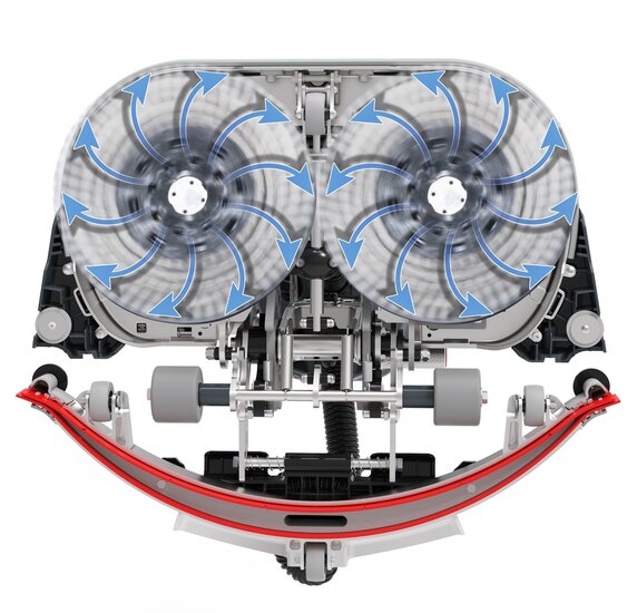 Numatic 244NX compacte schrob-zuigmachine