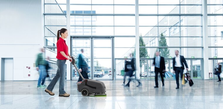 Numatic TTB1840-NX schrob-zuigmachine graphite, enkel batterij