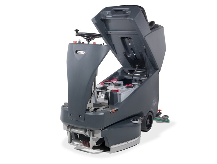 Numatic TRG720G 200T schrob-zuigmachine batterij graphite