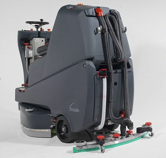 Numatic TRG720G 200T schrob-zuigmachine batterij graphite