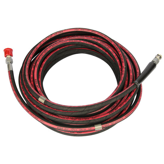 DIBO Hogedrukslang met groot werkbereik (3/8", 10 m) t.b.v. ECN-T &amp; ECN-XL