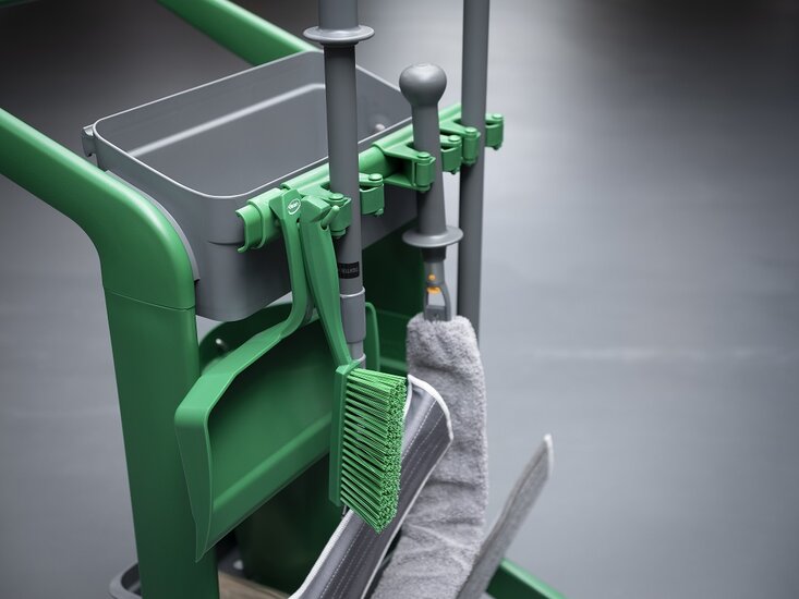 Vikan HyGo 78CM Groen &ndash; Mobiel Reinigingsstation (Werkwagen)