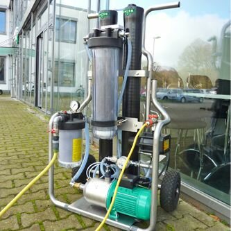 UNGER hiflo ro glazen gevels ro-omkeerosmosfilter