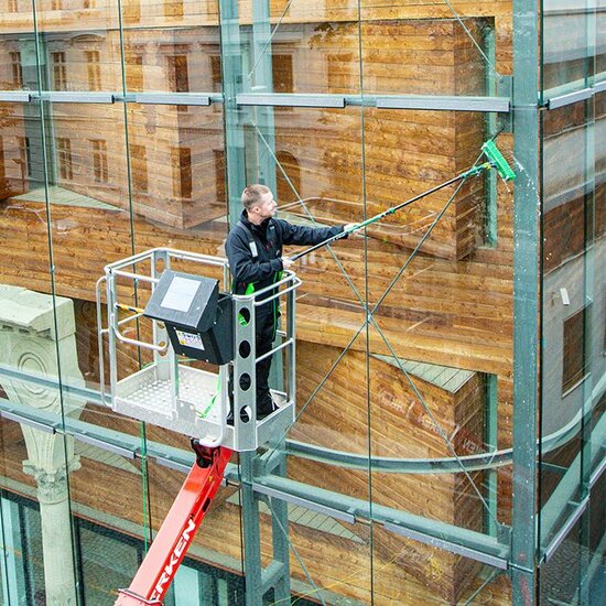 Unger Telescopische steel nLITE Carbon Composite 6 m (4 elementen) 