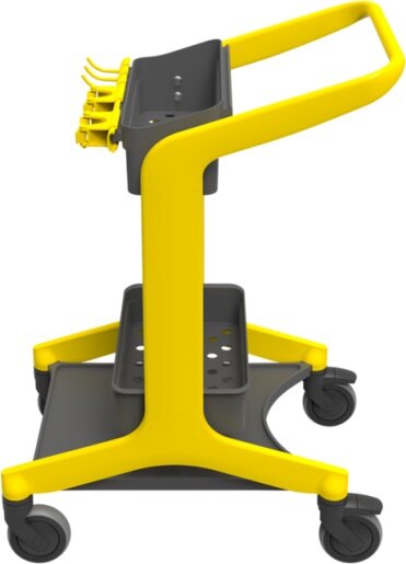 Vikan HyGo 78CM Geel&ndash; Mobiel Reinigingsstation (Werkwagen)