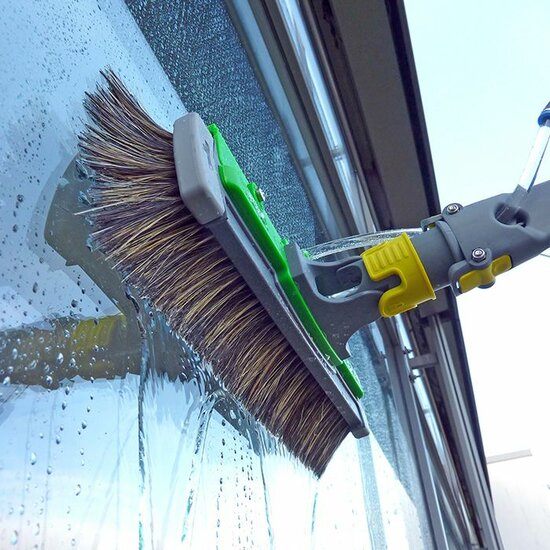 Unger nLITE Hybride Borstel 41cm met Natuurhaar