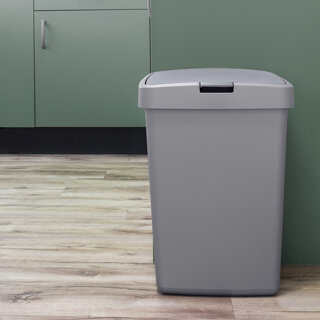 Sunware Delta prullenbak klep 50L grijs