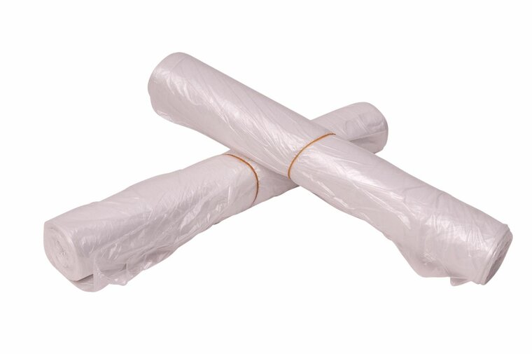 Afvalzakken HDPE 70x110 T25 trans..