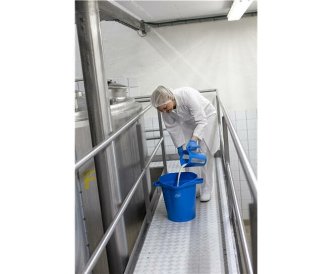 Vikan Hygi&euml;ne  Maatbeker 2 Liter Blauw