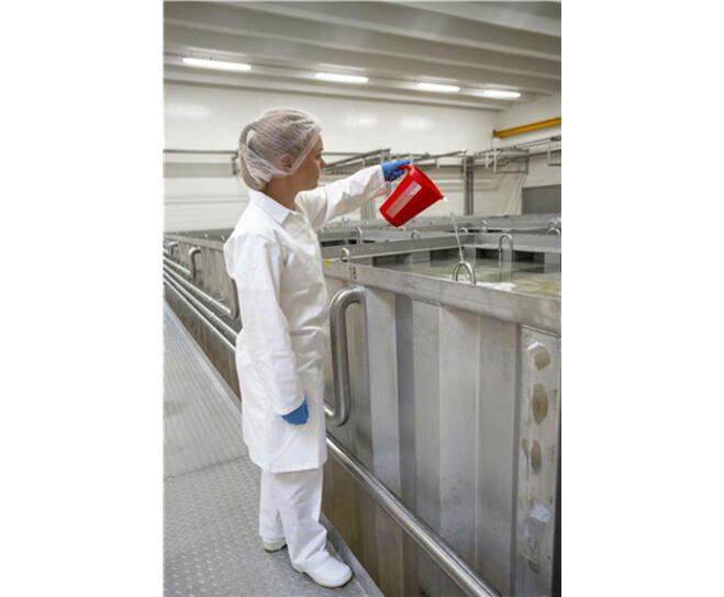 Vikan Hygi&euml;ne  Maatbeker 2 Liter Rood