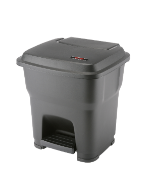 Vileda HERA Pedal Bin 35l - Zwart 