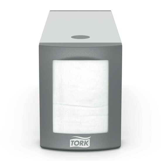 Tork Dispenser Fastfold Servet N2 aluminium per stuk