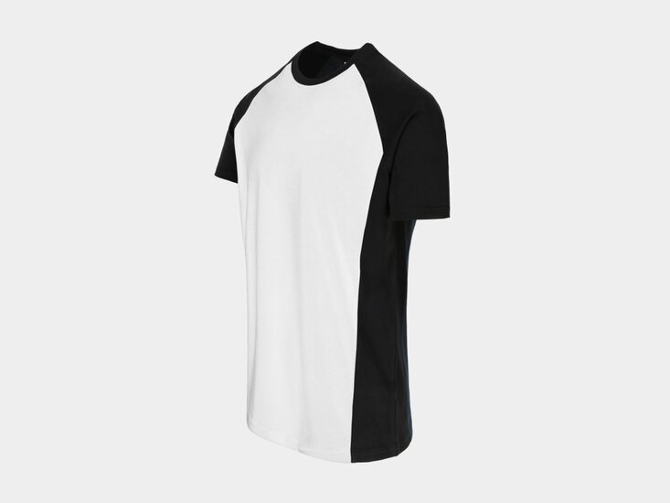 Herock TORI Tweekleurig T-shirt met korte mouwen Wit/Zwart