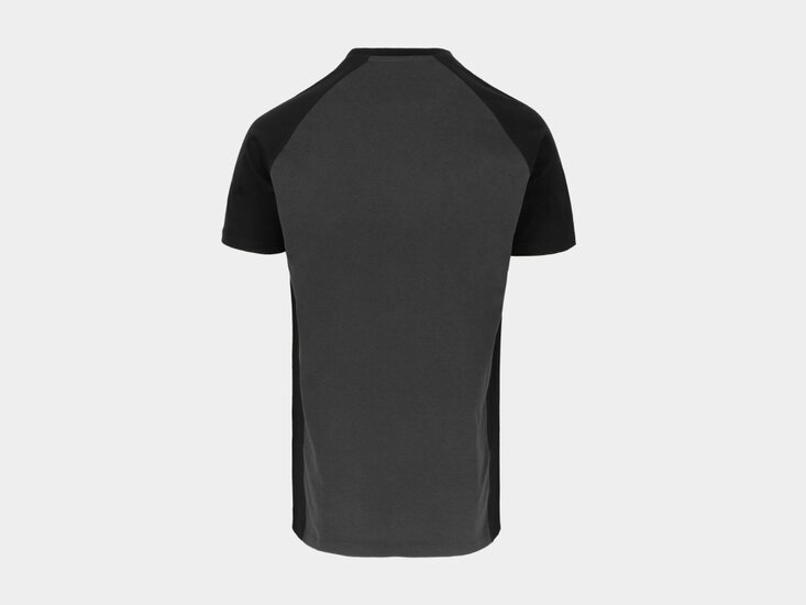 Herock TORI Tweekleurig T-shirt met korte mouwen Antraciet/Zwart