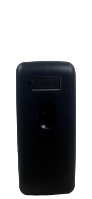 Edge luchtverfrisser dispenser zwart geschikt voor 75 en 100 ml busjes 