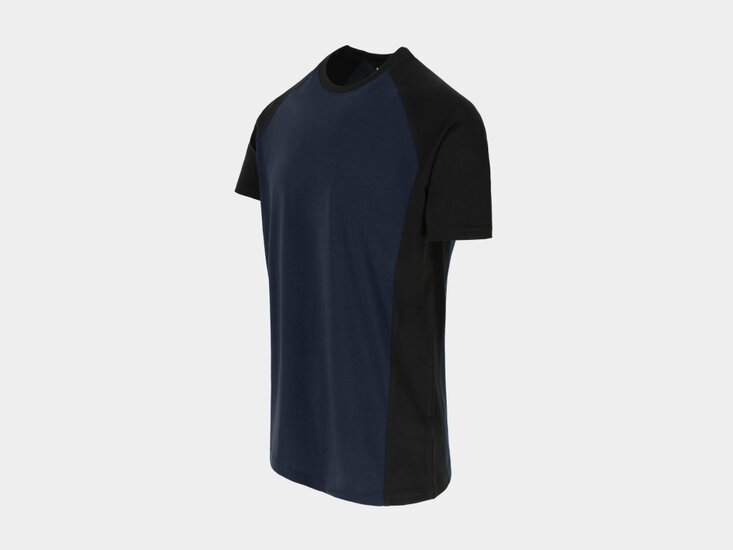 Herock TORI Tweekleurig T-shirt met korte mouwen Navy/Zwart