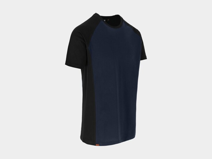 Herock TORI Tweekleurig T-shirt met korte mouwen Navy/Zwart