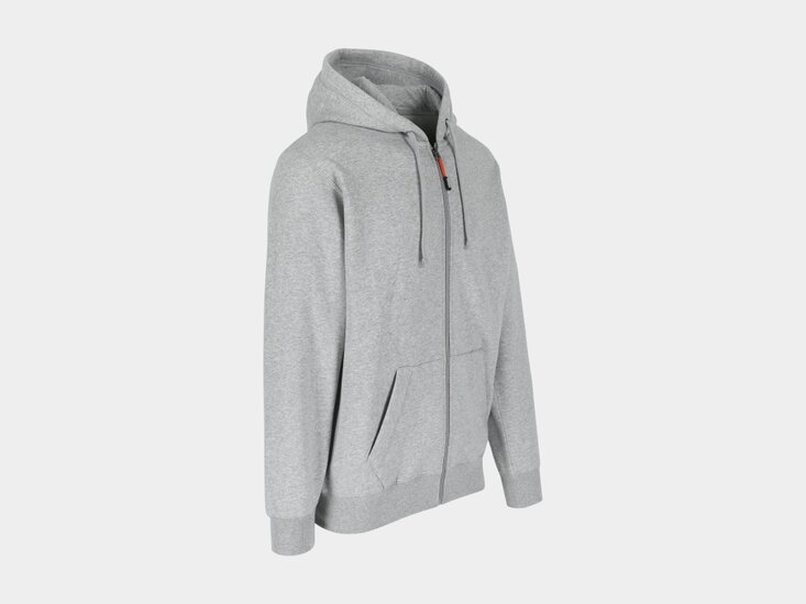 Herock TOBIN Sweater Met Kap Licht Heather Grijs