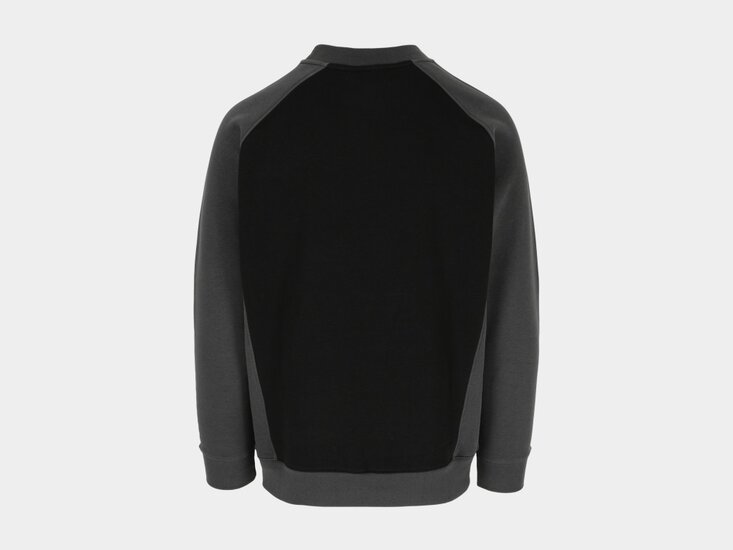 Herock BORIS Tweekleurig Sweater Zwart/Antraciet